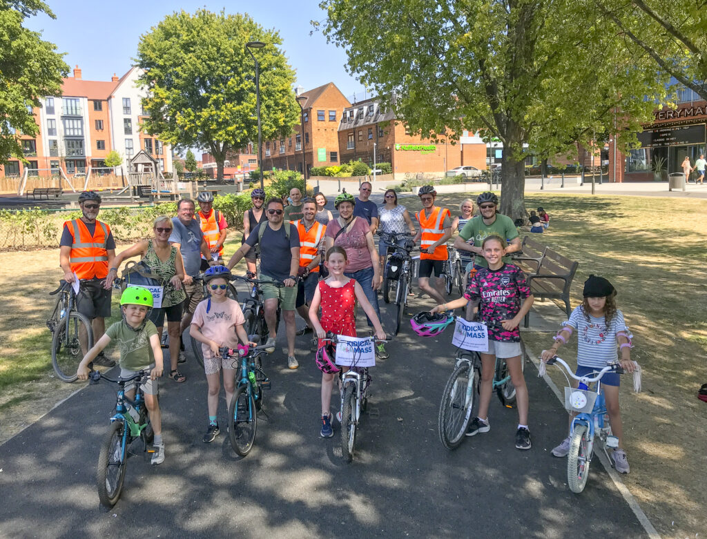 Kidical Mass Wokingham August 2022